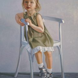 Портрет маленькой девочки