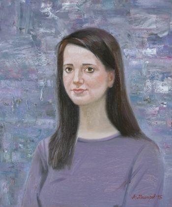 Портрет молодой девушки